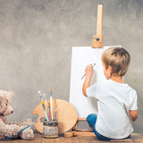 Tabletop Easel Wood Studio H-Frame Artist Art Display Painting Shop Tripod Stand Wedding - Front View