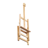 Tabletop Easel Wood Studio H-Frame Artist Art Display Painting Shop Tripod Stand Wedding - Close-Up Angle
