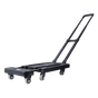 Foldable Hand Flatbed Trolley Cart 6 x 360 Degree Rotating Wheels with Maximum Load 200Kg