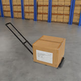 Foldable Hand Flatbed Trolley Cart 6 x 360 Degree Rotating Wheels with Maximum Load 200Kg - 45-Degree Angle