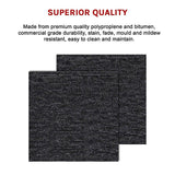 5m2 Box of Premium Carpet Tiles Commercial Domestic Office Heavy Use Flooring Charcoal - Extra Image