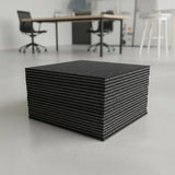 5m2 Box of Premium Carpet Tiles Commercial Domestic Office Heavy Use Flooring Charcoal - Front View