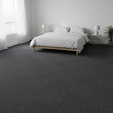 5m2 Box of Premium Carpet Tiles Commercial Domestic Office Heavy Use Flooring Charcoal - Close-Up Angle