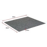 5m2 Box of Premium Carpet Tiles Commercial Domestic Office Heavy Use Flooring Grey - Extra Image