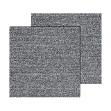 5m2 Box of Premium Carpet Tiles Commercial Domestic Office Heavy Use Flooring Grey - Low Angle