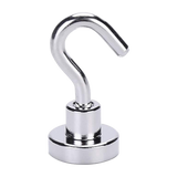 10x Strong Rare Earth N38 Neodymium Magnetic Hanger Holder 10kg Magnet Hooks - Top-Down View