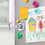 10x Strong Rare Earth N38 Neodymium Magnetic Hanger Holder 10kg Magnet Hooks - 45-Degree Angle