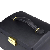 Jewellery Storage Box Girls Rings Necklaces Display Organiser Storage Case - Close-Up Angle