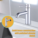 Basin Mixer Tap Faucet -Kitchen Laundry Bathroom Sink - Low Angle
