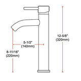 Tall Basin Mixer Tap Faucet -Kitchen Laundry Bathroom Sink