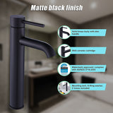 Tall Basin Mixer Tap Faucet -Kitchen Laundry Bathroom Sink - Close-Up Angle
