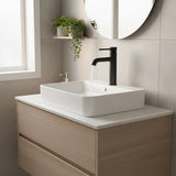 Tall Basin Mixer Tap Faucet -Kitchen Laundry Bathroom Sink - Low Angle