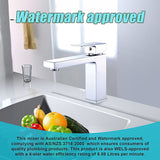 Basin Mixer Tap Faucet -Kitchen Laundry Bathroom Sink - 45-Degree Angle