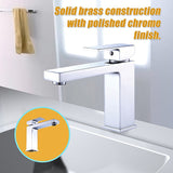 Basin Mixer Tap Faucet -Kitchen Laundry Bathroom Sink - Low Angle