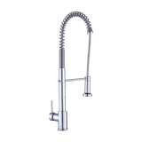 Basin Mixer Pull-Out Kitchen Tap Faucet Laundry Sink - Low Angle