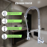 Basin Mixer Pull-Out Kitchen Tap Faucet Laundry Sink - Extra Image