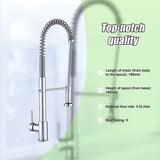 Basin Mixer Pull-Out Kitchen Tap Faucet Laundry Sink - Extra Image
