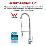 Basin Mixer Pull-Out Kitchen Tap Faucet Laundry Sink - Extra Image