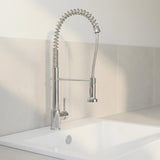 Basin Mixer Pull-Out Kitchen Tap Faucet Laundry Sink - Front View