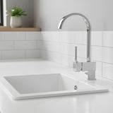 Basin Mixer Tap Faucet -Kitchen Laundry Bathroom Sink - Front View