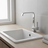 Basin Mixer Tap Faucet - Kitchen Laundry Bathroom Sink - Front View