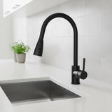 Basin Mixer Pull-Down Tap Faucet -Kitchen Laundry Bathroom Sink - Front View