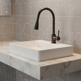 Basin Mixer Pull-Down Tap Faucet -Kitchen Laundry Bathroom Sink - 45-Degree Angle
