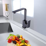 Kitchen Mixer Tap Faucet - Laundry Bathroom Sink - Low Angle