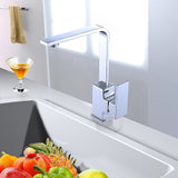 Kitchen Mixer Tap Faucet - Laundry Bathroom Sink - Front View
