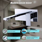 Basin Mixer Tap Bathroom Kitchen Laundry Faucet - Rear View
