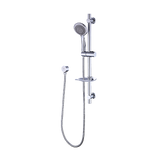 Hand Held Shower Rail Soap Dish Bathroom Set - Top-Down View