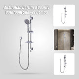 Hand Held Shower Rail Soap Dish Bathroom Set