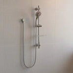 Hand Held Shower Rail Soap Dish Bathroom Set