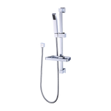 Hand Held Shower Rail Soap Dish Bathroom Set