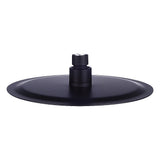 200mm Shower Head Round 304SS Electroplated Matte Black Finish - Extra Image
