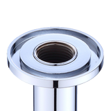 Shower Head Arm Wall Connector Round Bathroom Rainforest ShowerHead - 45-Degree Angle