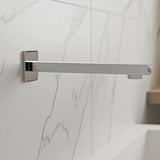 228mm Bath Spout Polished Chrome Finish - Front View