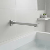 228mm Bath Spout Polished Chrome Finish - Front View