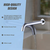 220mm Bath Spout in Polished Chrome Finish