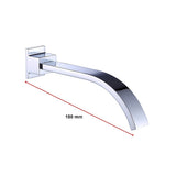 180mm Bath Spout Polished Chrome Finish - Extra Image