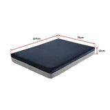 Memory Foam Dog Bed 12CM Thick Large Orthopedic Dog Pet Beds Waterproof Big - Close-Up Angle