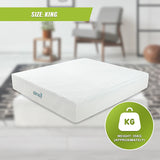 Palermo King Mattress 30cm Memory Foam Green Tea Infused CertiPUR Approved - Extra Image