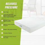 Palermo King Mattress 30cm Memory Foam Green Tea Infused CertiPUR Approved - Extra Image