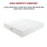 Palermo King Mattress 30cm Memory Foam Green Tea Infused CertiPUR Approved - Extra Image
