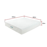 Palermo King Mattress 30cm Memory Foam Green Tea Infused CertiPUR Approved - Extra Image