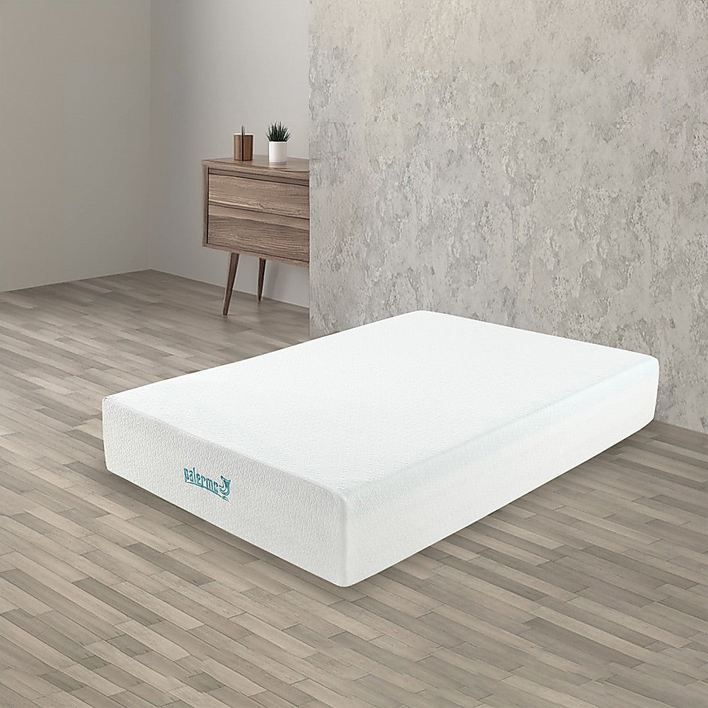 Palermo Contour 20cm Encased Coil Single Mattress CertiPUR-US Certified Foam