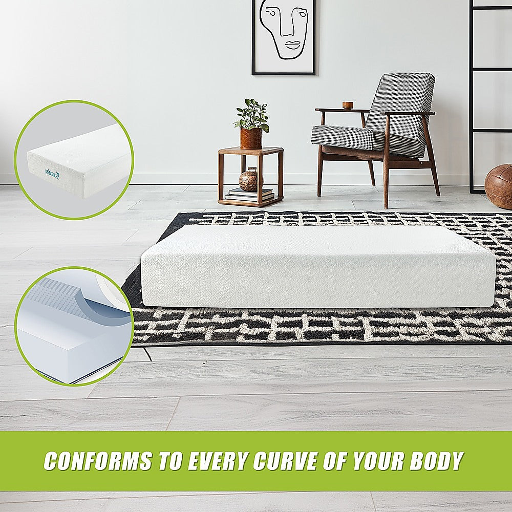Palermo Contour 20cm Encased Coil Single Mattress CertiPUR-US Certified Foam