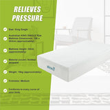 King Single 30cm Green Tea Memory Foam Mattress – Cooling Comfort with CertiPUR-US® Certified Foam