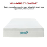 Double 30cm Green Tea Memory Foam Mattress – Cooling Comfort with CertiPUR-US® Certified Foam
