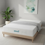 Double 30cm Green Tea Memory Foam Mattress – Cooling Comfort with CertiPUR-US® Certified Foam - 45-Degree Angle